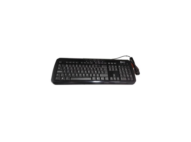 Zignum Teclado Slim Line Multimedia | Teclado USB Delgado y Silencioso