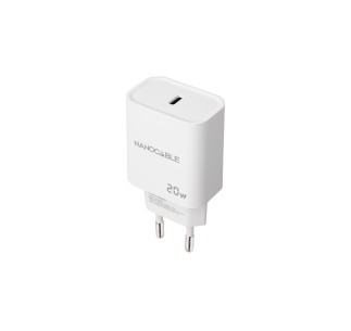 Tooq Cargador de Pared USB-CPD 20W Blanco