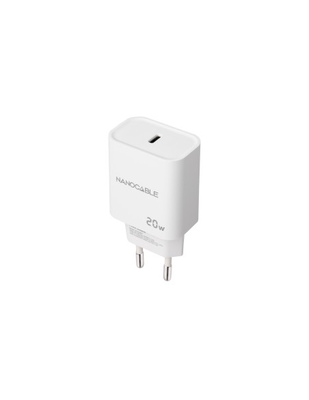 Tooq Cargador de Pared USB-CPD 20W Blanco